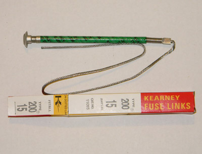 11015 Kearney Fuse Link, Cooper Power Systems 15Amp