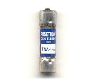 FNA-1/10 Pin Indicating Time-Delay Bussmann Fuse 1/10Amp - NOS