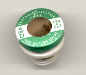 GE S-30 Type S General Electric Plug Fuse 30Amp