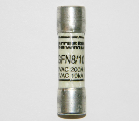 GFN8/10 Ferraz Shawmut 8/10Amp Pin Indicating fuse