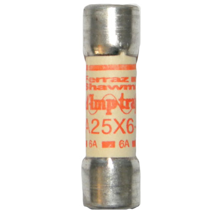 A25X6-1 Amp-trap Ferraz Shawmut Fuse 6Amps