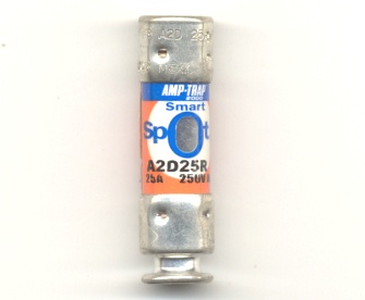 A2D25R Amp-Trap 2000 SmartSpot Ferraz Shawmut 25Amp Fuse