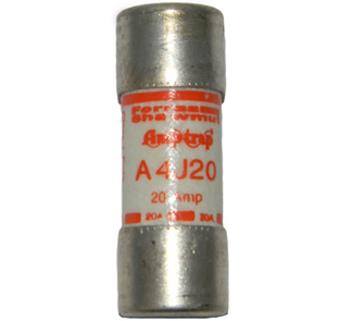 A4J20 Amp-trap 20Amp Ferraz Shawmut Fuse