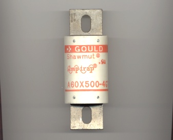 A60X500-4GTI AMP-TRAP® Semiconductor, Gould Shawmut 500Amp NOS