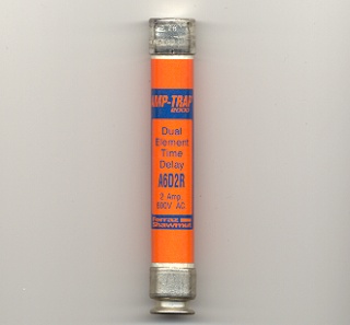 A6D2R Amp-Trap 2000 Ferraz Shawmut 2Amp Fuse