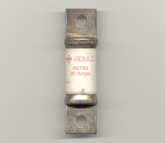 A6T90 Gould Shawmut Class T 90Amp Fuse NOS