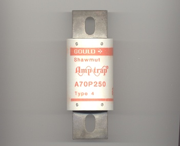 A70P250 AMP-TRAP® Semiconductor, 250Amp Gould Shawmut Fuse NOS