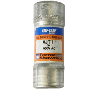 AJT1 Amp-trap 2000 Ferraz-Gould Shawmut Fuse 1Amp - USED