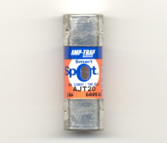 MERSEN FERRAZ SHAWMUT AJT20 AMPTRAP CLASS J FUSE 20 AMP 600VAC 2 PACK 