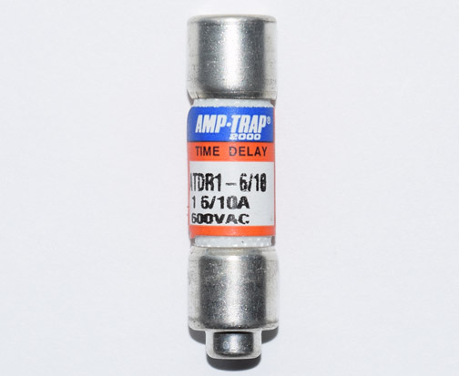 Lot of 12 *FREE SHIPPING* Fuse Gould Shawmut Amp-Trap AJT6 6 Amp Time Delay 