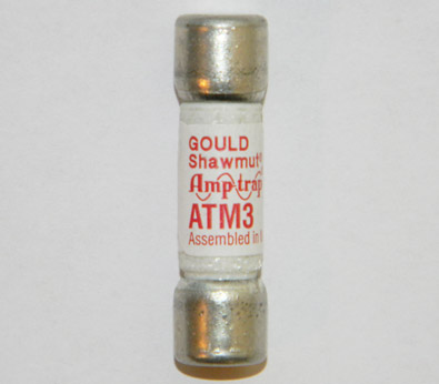 ATM3 Fast Acting Gould Shawmut Fuse 3Amp NOS