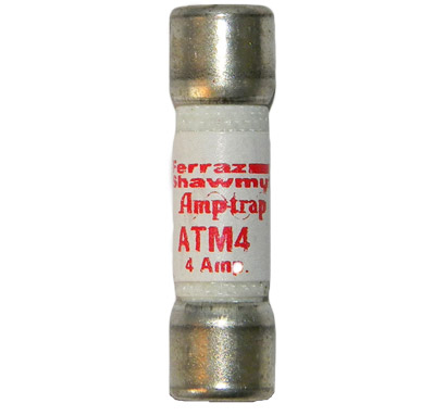 ATM4 Fast Acting Ferraz Shawmut Fuse 4Amp