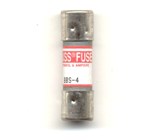 BBS-4 Buss Fuse by Bussmann 600V 4Amp