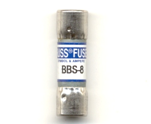 BBS-8 Buss Fuse by Bussmann 250V 8Amp