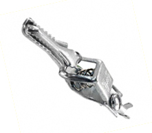 BU-85 Mueller Crocodile Clip, Zinc-plated Steel, 2 each