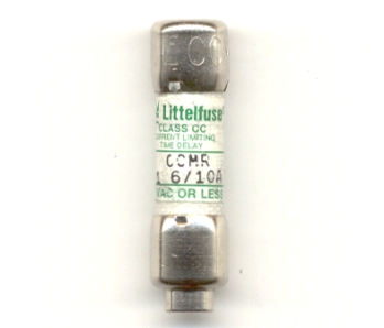 CCMR-1-6/10 Slo-Blo Littelfuse Class CC, 1-6/10Amp Fuse