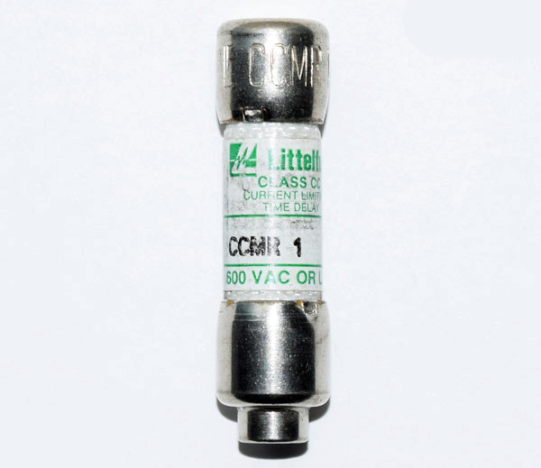 CCMR-1 Slo-Blo Littelfuse Class CC, 1Amp Fuse USED