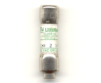 CCMR-2-1/4 Slo-Blo Littelfuse Class CC, 2-1/4Amp NOS