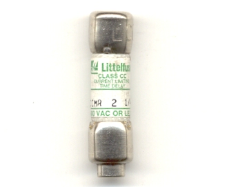 CCMR-2-1/4 Slo-Blo Littelfuse Class CC, 2-1/4Amp NOS