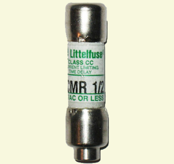 CCMR-1/2 Slo-Blo Littelfuse Class CC, 1/2Amp fuse