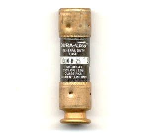 DLN-R-25 Bussmann Dura-Lag 25Amp Fuse 250V