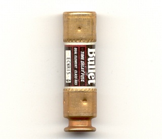 ECNR15 Edison - Bullet 15Amp Fuse Class RK5