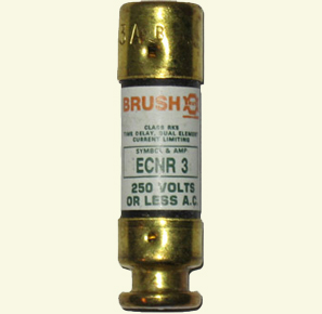 ECNR-3 Class RK5 3Amp Brush Fuse - NOS