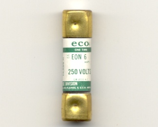 EON-6 Economy One-Time Fuse 6Amp NOS