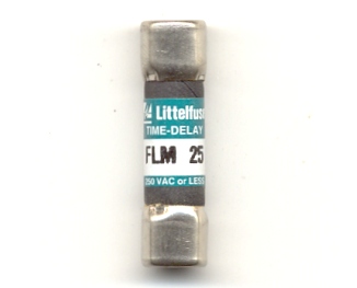 FLM-25 Time-Delay 25Amp Littelfuse Fuse