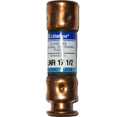 FLNR-17-1/2 Time-Delay Littelfuse Powr-Gard Fuse 17-1/2Amp