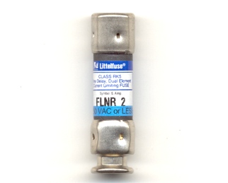 FLNR-2 Time-Delay Littelfuse Powr-Gard Fuse 2Amp