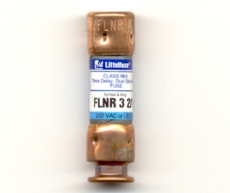 FLNR-3-2/10 Time-Delay Littelfuse Powr-Gard Fuse 3-2/10Amp