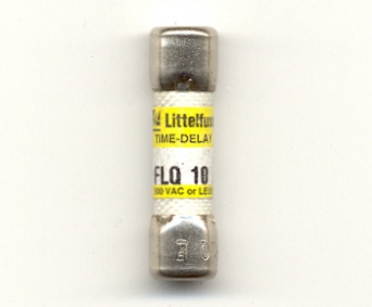 FLQ-10 Littelfuse Slo-Blo Fuse 10Amp 500Vac - USED