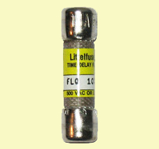 FLQ-10 Littelfuse Slo-Blo Fuse 10Amp 500Vac NOS