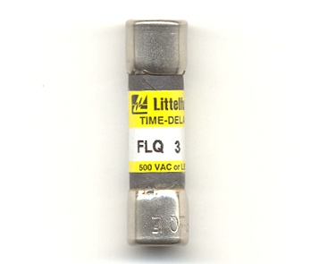 FLQ-3 Littelfuse Slo-Blo Fuse 3Amp 500Vac