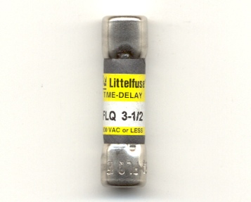 FLQ-3-1/2 Littelfuse Slo-Blo Fuse 3-1/2Amp 500Vac