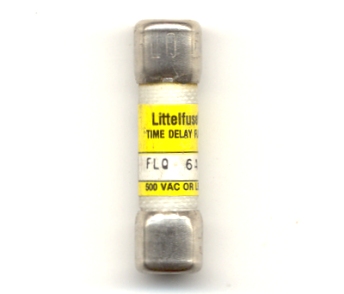 FLQ-6 Littelfuse Slo-Blo Fuse 6Amp 500Vac NOS