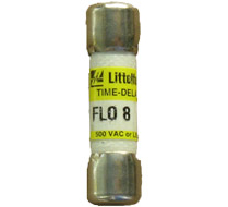 FLQ-8 Littelfuse Slo-Blo Fuse 8Amp 500Vac