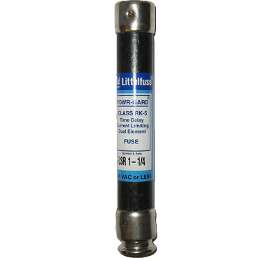 FLSR-1-1/4 Time-Delay Littelfuse Powr-Gard Fuse 1-1/4Amp