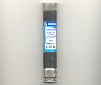 FLSR-45 Time-Delay Littelfuse Powr-Gard Fuse 45Amp