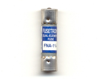 FNA-1-1/4 Pin Indicating Time-Delay Bussmann Fuse 1-1/4Amp USED