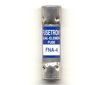 FNA-4 Pin Indicating Time-Delay Bussmann Fuse 4Amp