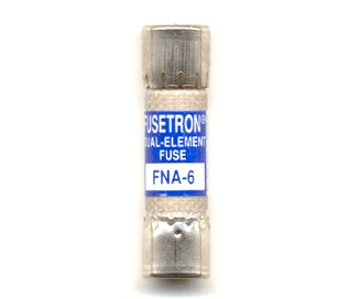 FNA-6 Pin Indicating Time-Delay Bussmann Fuse 6Amp