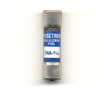 FNA-2/10 Pin Indicating Time-Delay Bussmann Fuse 2/10Amp - NOS