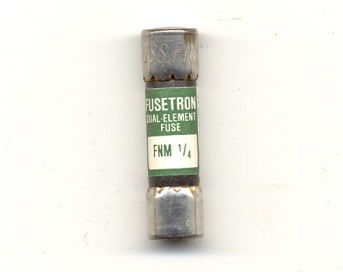 FNM-1/4 Fusetron 1/4Amp Bussmann Fuse NOS