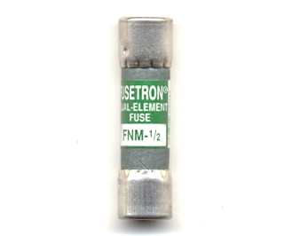 FNM-1/2 Fusetron 1/2Amp Bussmann Fuse