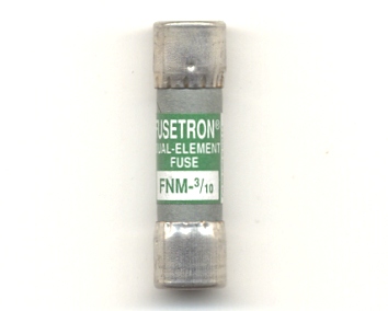 FNM-3/10 Fusetron 3/10Amp Bussmann Fuse