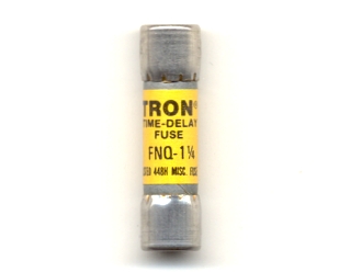 FNQ-1-1/4 Tron BUSSMANN FUSE 1-1/4Amp 500Vac NOS