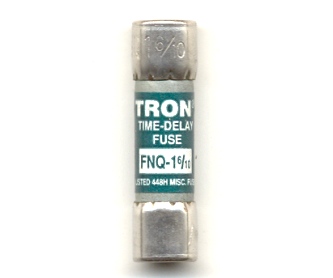 FNQ-1-6/10 Tron BUSSMANN FUSE 1-6/10Amp 500Vac