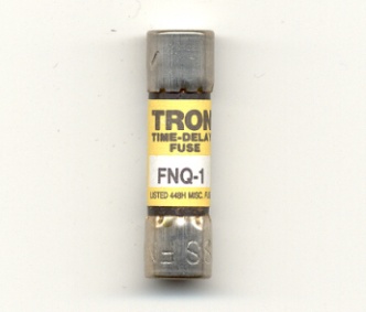 FNQ-1 Tron BUSSMANN FUSE 1Amp 500Vac - NOS